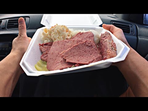 Fresh Corn Beef with Cabbage - Ray's Cafe review Ep.06