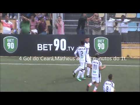 Ceará 6 x 0 Rio Branco Ac Copa SP Júnior 2018 060118