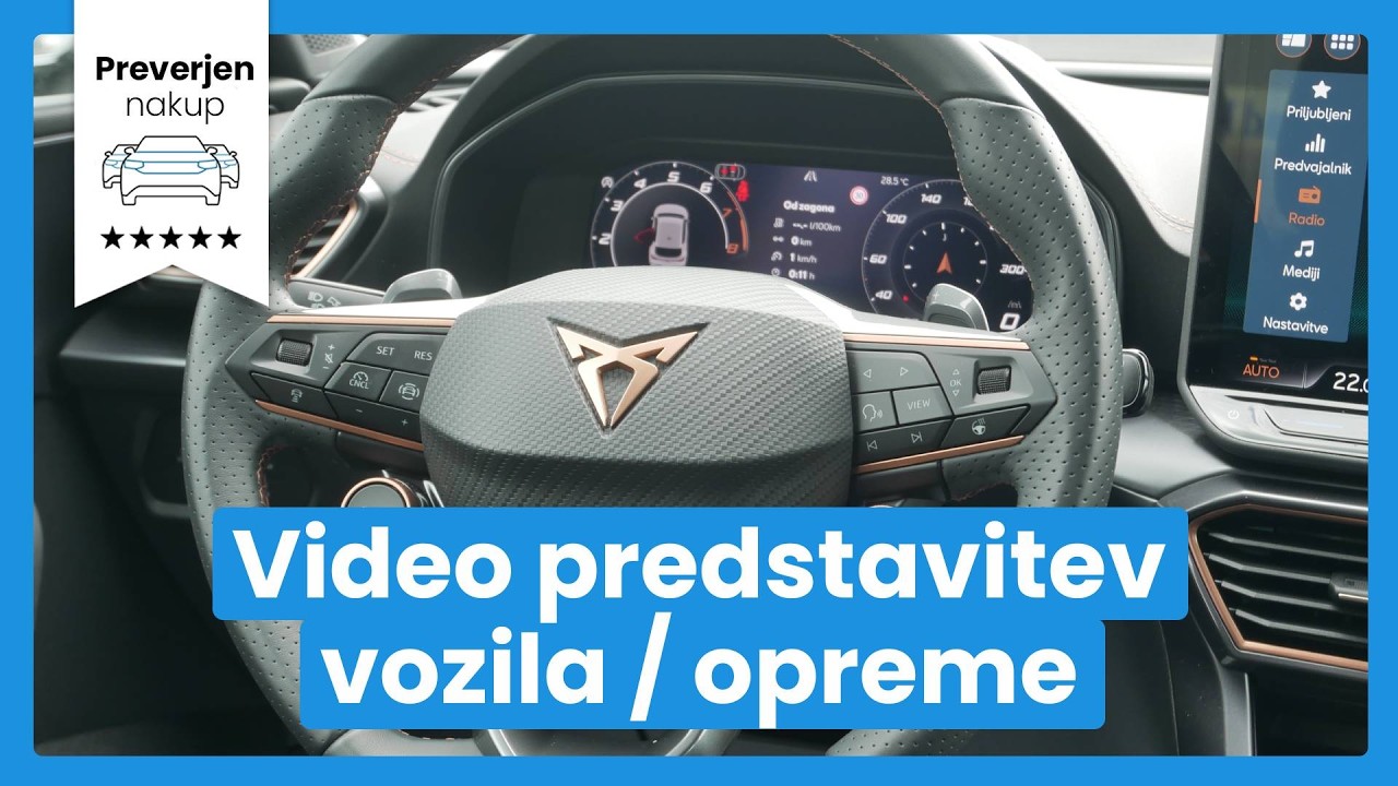 Cupra Leon 1.5 eTSI DSG - NADOMESTNO VOZILO