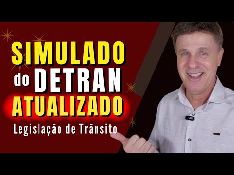 DETRAN 2025 Official Mock Exam. Theoretical Legislation Test.