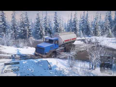 SnowRunner gameplay (PC) - Part 22 ROYAL BM17 Alaska