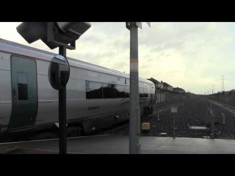 Parkwest & Cherry Orchard HD-Irish Rail 22000 departs for Dublin Heuston