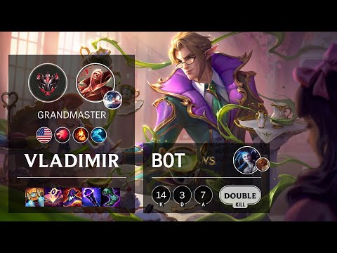 Vladimir Bot vs Jinx - NA Grandmaster Patch 11.24b