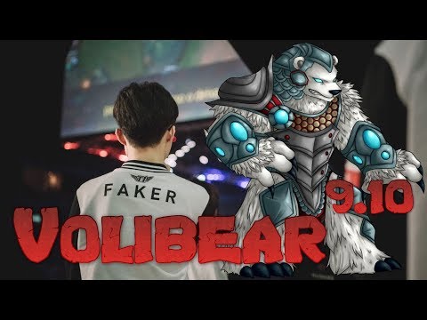 Faker - Volibear GODLIKE - LoL Season 9 KR Ranked | League Of Legends