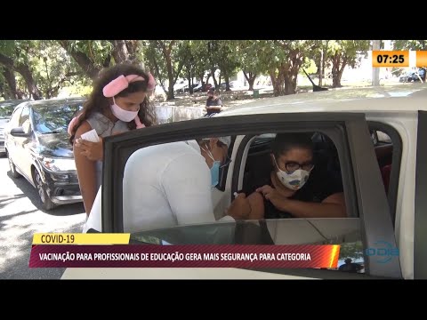 Vacinação de trabalhadores da educação terá reforços 10 06 2021