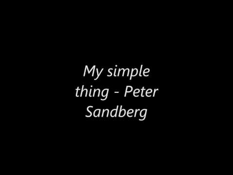My simple thing 2 - Peter Sandberg