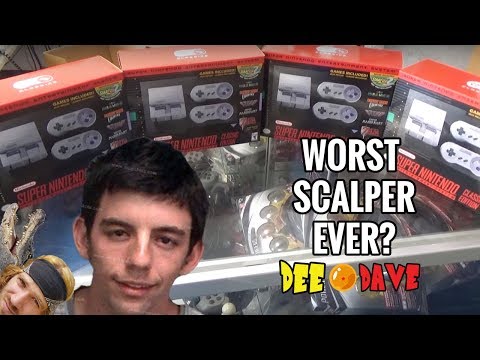 THE WORST SNES CLASSIC SCALPER EVER?! | Dee Dave