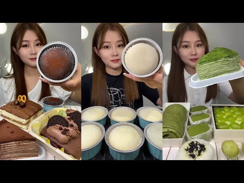 [ASMR] Dessert Mukbang Eating Cake | Mukbang Eating Show💗🍰🧁