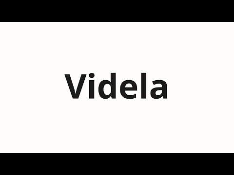 How to pronounce Videla | Видела (I saw in Russian)
