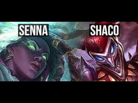 Shaco support s14 vs Senna - Go AD and play the Macro difficult match-up