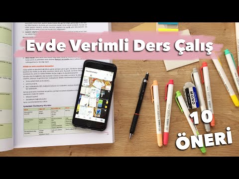 10 Tips for Studying Efficiently at Home | Manage Your Exam Period / Succeed in Classes