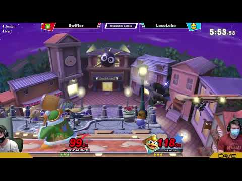 Swifter (Corrin/Palutena) vs LocoLobo (DDD) - Ultimate at The Cave - Winners Semis