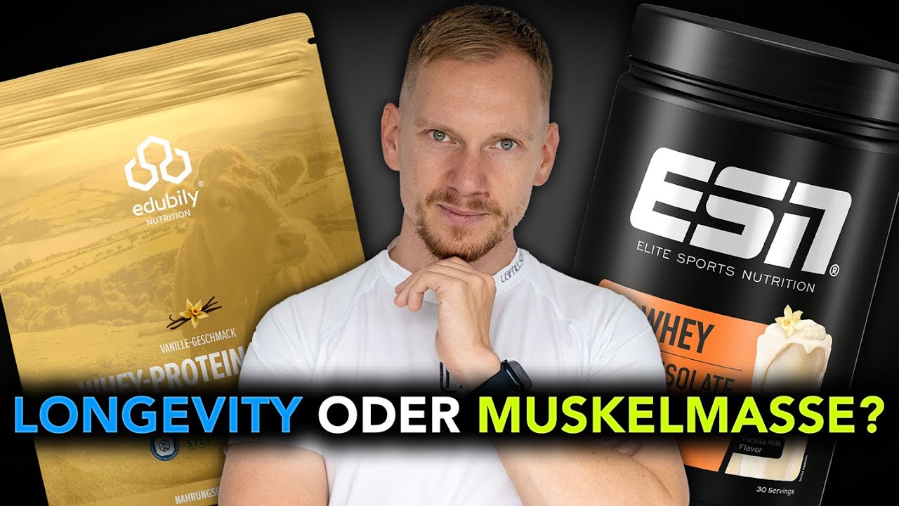 Longevity-Protein im Test: Edubily vs. ESN | Welches passt zu dir? (2025) - Benedikt Keck Longevity Video (6:12)