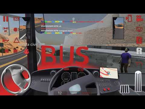 [Bus Simulator 17] Online Multiplayer - Driving in Los Angeles Countryside : )