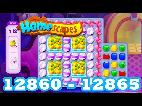 Homescapes Level 12860 - 12865 HD 3 - match puzzle | android | IOS | 12861 | 12862 | 12863 | 12864