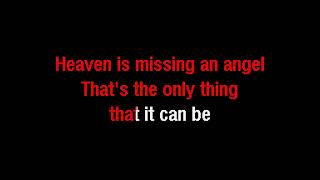 George Strait - Heaven Is Missing An Angel (With Background Vocals) (Karaoke) - Dancing Frog Karaoke