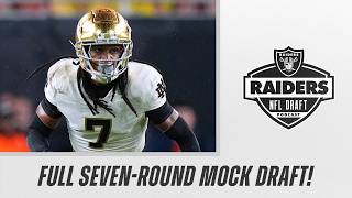Raiders Full Seven-Round Mock Draft!