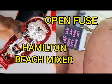 YouTube video about: How to fix hamilton beach hand mixer?