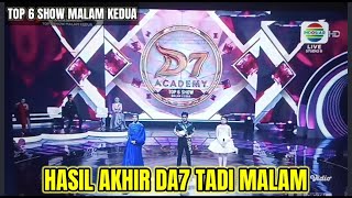 Download lagu FINAL RESULTS OF THE TOP 6 SHOW OF THE SECOND NIGHT OF DANGDUT ACADEMY 7 LAST NIGHT mp3 Download lagu FINAL RESULTS OF THE TOP 6 SHOW OF THE SECOND NIGHT OF DANGDUT ACADEMY 7 LAST NIGHT mp3