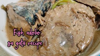 FISH ADOBO SA GATA RECIPE + AE MIX VLOG