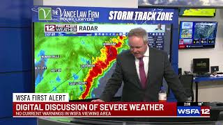 WSFA tracking severe weather March 11/12 2026