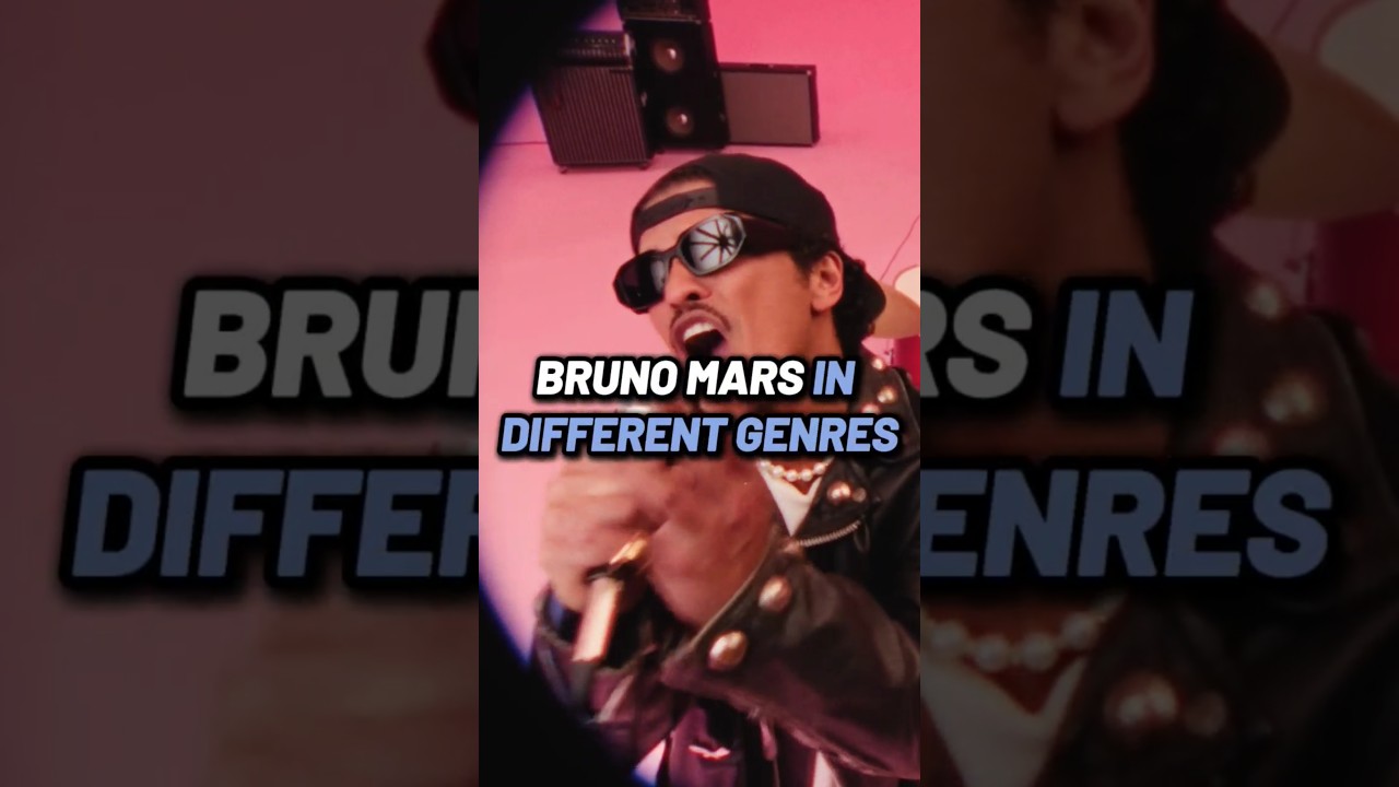 Many Genres One Artist Bruno Mars #brunomars #popmusic