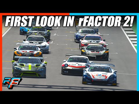 First Look at rFactor 2 | Mercedes AMG GT3 at Silverstone
