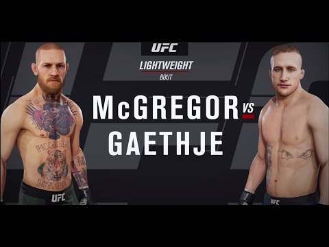 UFC 3 Gameplay! McGREGOR vs GAETHJE (4K 60FPS) Xbox One X Gameplay!
