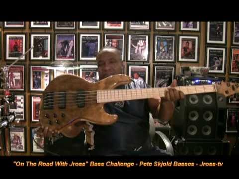 James Ross @ "On The Road With Jross" (Bass Challenge) - Pete Skjold Basses - on Jross-tv