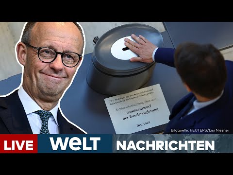 SHOWDOWN IM BUNDESTAG: Merz will Rentenhammer mit Kanzlermehrheit durchbringen | LIVESTREAM