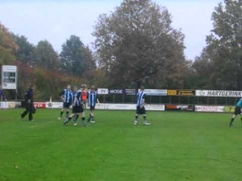 VIOS Beltrum B1 - Eibergen B2  tijdelijk gestaakt na 62 minuten