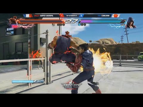 Super Akouma's comeback vs Chikurin with Killing Moon BGM (Tekken 7)