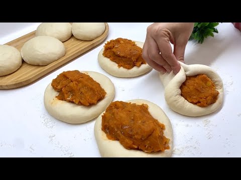 ÖYLE KOLAY BİR YÖNTEMLE YAPTIM Kİ ❗️OKLAVASIZ MERDANESİZ PİDE TARİFİ👌🏼 Kır Pidesi-Çiçekintarifleri