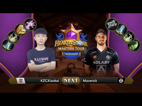 KZGXiaobai vs Maverick | Final | Hearthstone Masters Tour Ironforge