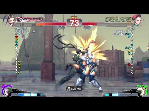 Y。(Cammy) vs Uramakiroll (Ibuki) - AE 2012 Matches *720p*