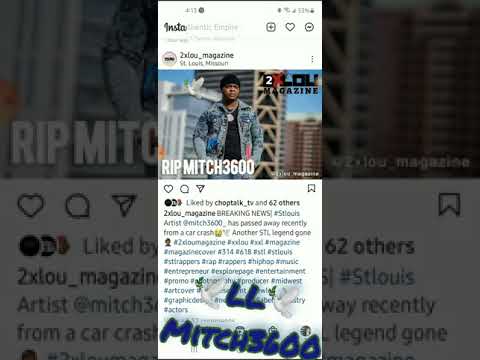 R.I.P Mitch3600 One Of St.Louis LEGENDS‼️Killed In Car Crash