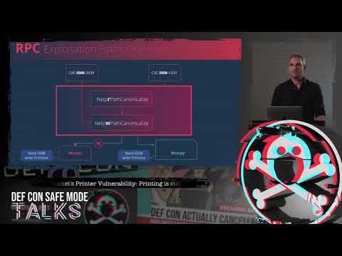 DEF CON Safe Mode - Peleg Hadar and Tomer Bar - After Stuxnet Printing still the Stairway to Heaven