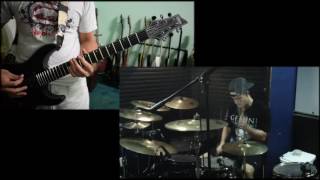 Gemini Syndrome - Zealot (Guitar And Drums Collab Cover)
