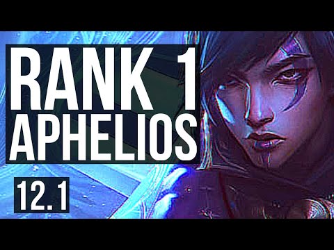 APHELIOS & Thresh vs VARUS & Yuumi (ADC) | Rank 1 Aphelios, Dominating | KR Challenger | 12.1
