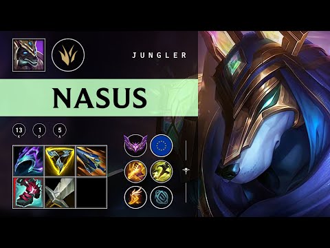 Nasus Jungle vs Master Yi - EUW Master Patch 25.24