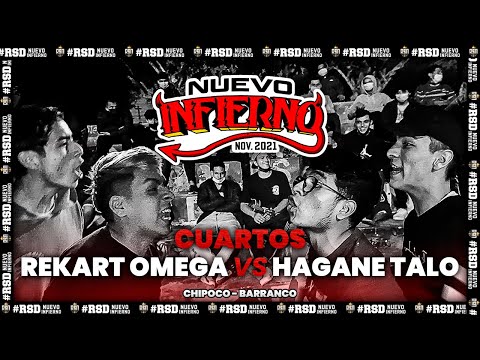 #REKART & #OMEGA VS #HAGANE & #TALO (CUARTOS) // FECHA #4 NUEVO INFIERNO X RAPSODIA