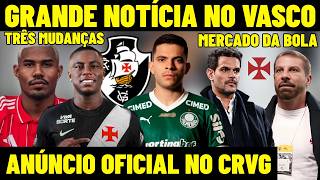 BIG NEWS AT VASCO! OFFICIAL ANNOUNCEMENT AT CRVG! CUIABANO AND BRUNO RODRIGUES! CBF MAKES CHANGES...