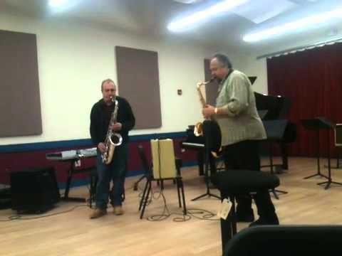 Joe Lovano & George Garzone @ Berklee Global Jazz Institute