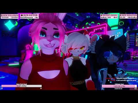 Furry Girls Party in VRChat | Twitch Stream | MAY 22 2023 VOD ARCHIVE