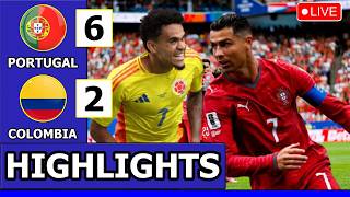 Download lagu 🔴LIVE Portugal Vs Colombia 🔵 Extended Highlights • Cristiano Ronaldo Goals • Hasil Piala Dunia 2026 mp3