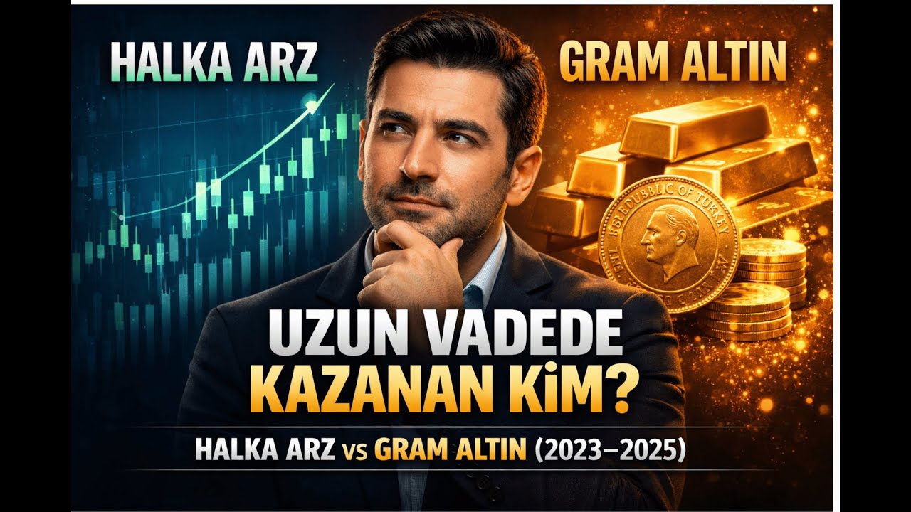 Uzun Vade de Halka Arz Mı vs Gram Altın mı 2023-2026 ?