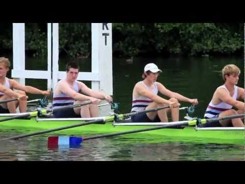 Start of Fawley Challenge Cup Final, Henley Regatta 2011- Walton RC