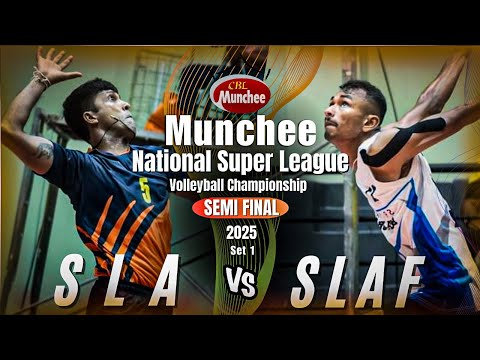 THIS SET SHOCKED EVERYONE! SLA vs SLAF Volleyball Madness 🔥 Munchee National Super League 2025