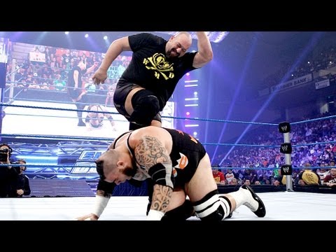 A clash between Big Show and Brodus Clay is interrupted by David Otunga: SmackDown, June 22, 2012