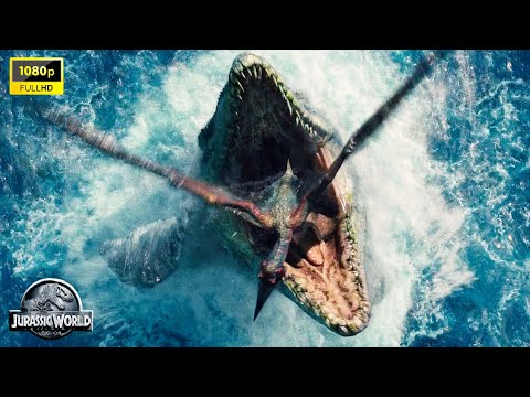 Pterodactyl attack scene - Jurassic World (2015)